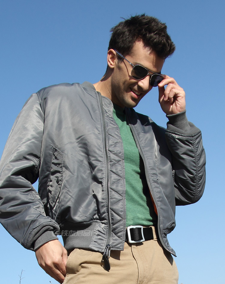阿尔法Alpha MA-1飞行夹克 外套飞行服MA1 男 经典军迷外套 春秋款 君品