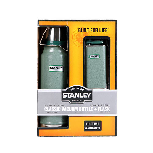 史丹利 Stanley 经典系列真空保温瓶和酒壶套装