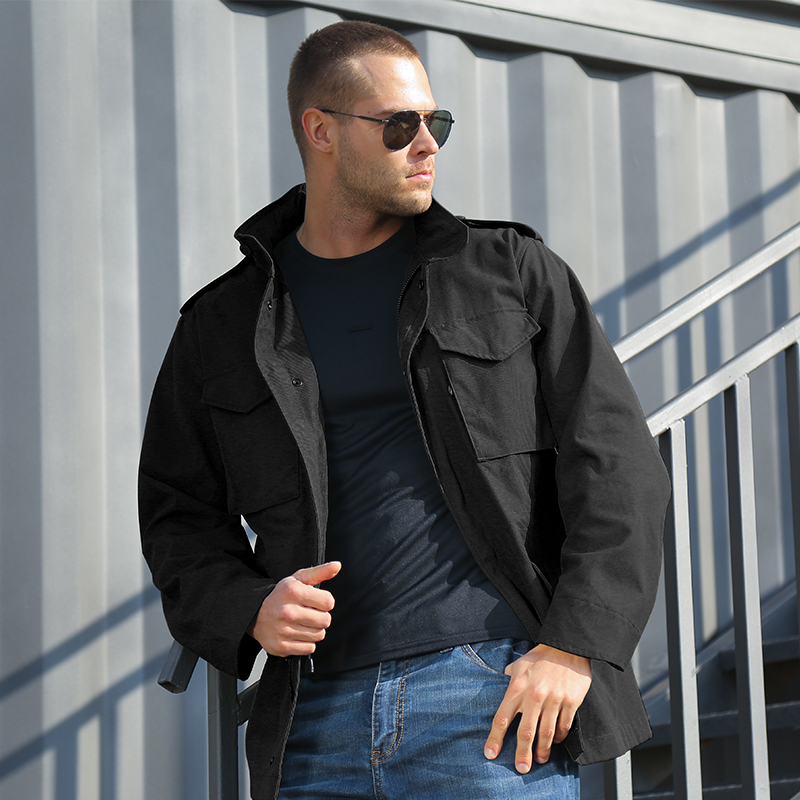 龙牙m65战地风衣 军迷勤务修身战术服m65风衣春秋外套男铁血君品